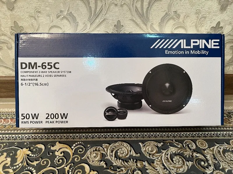 Alpine DM-65C Компонентные двухполосные динамики (16,5 см)