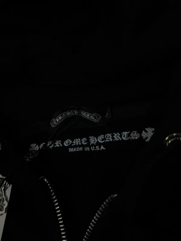 Chrome Hearts zip hoodie — фото 2