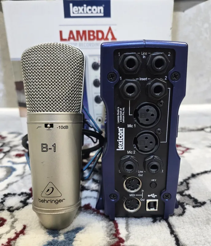 OVOZ YOZISH STUDIO jihozlari sotiladi