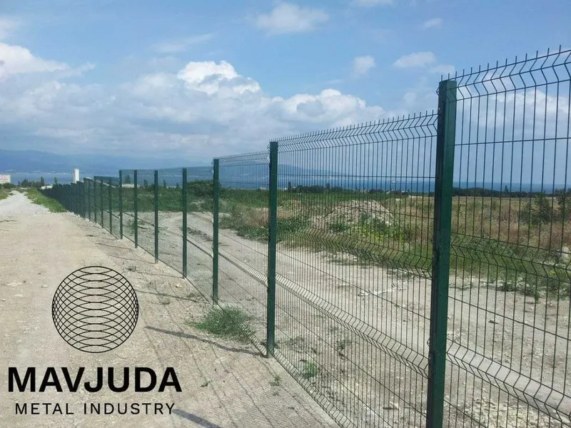 Евро забор 3Д Сетка ограждения Yevro Zabor 3D Setka 3мм 7х20 — фото 4
