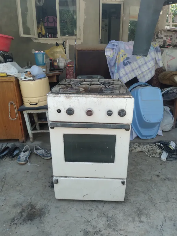 4 konforkali gaz plitasi + duxovka 1 4 konforkali gaz plitasi + duxovka 1