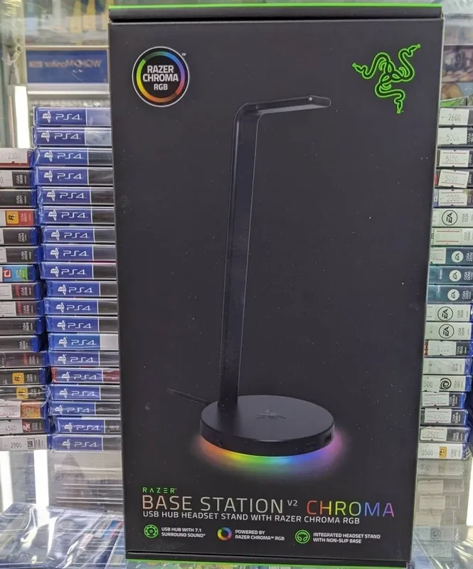 Razer Подставка для Наушники (base station v2 chroma) 4 Razer Подставка для Наушники (base station v2 chroma) 4