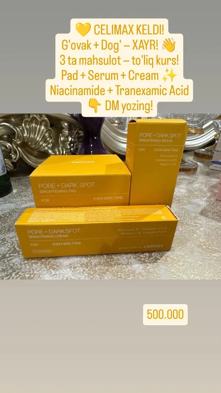 500.000  Celimax nabor