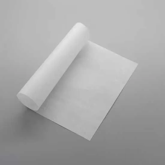 Yog‘ga chidamli pergament qog‘ozi 40 g/m² — 840 mm rulon Yog‘ga chidamli pergament qog‘ozi 40 g/m² — 840 mm rulon