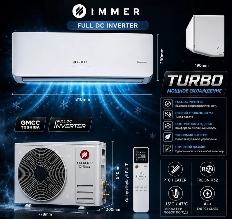 Konditioner IMMER кондиционер Konsaner Conditioner Sklad Narxda