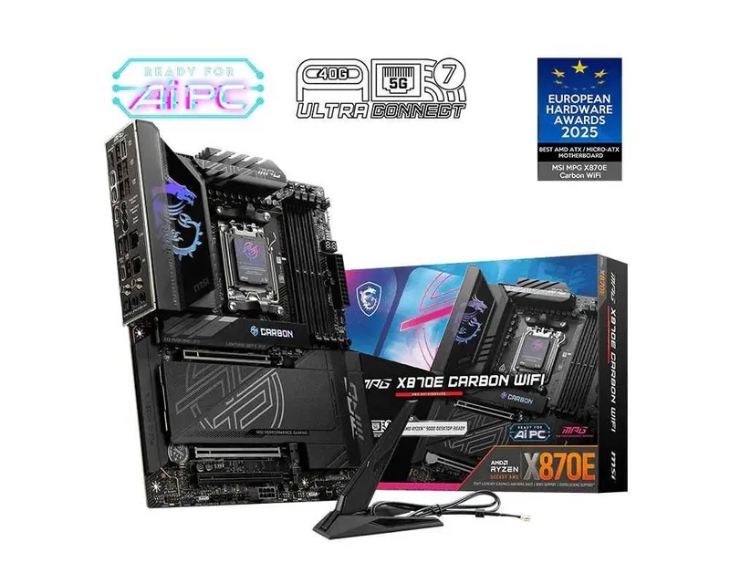 Материнская плата - MSI MPG X870E CARBON WIFI, новая, запечатанная