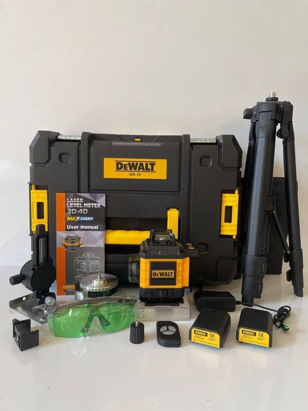 Лазерный уровень Makita Dewalt 4D 360° 16 линии. — фото 2