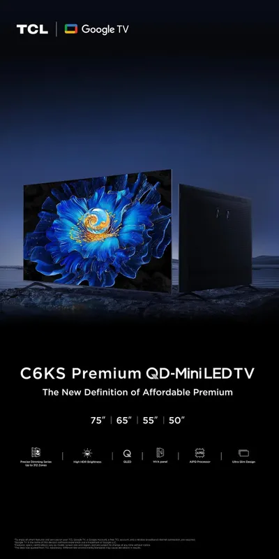 Телевизор TCL 65C6KS
