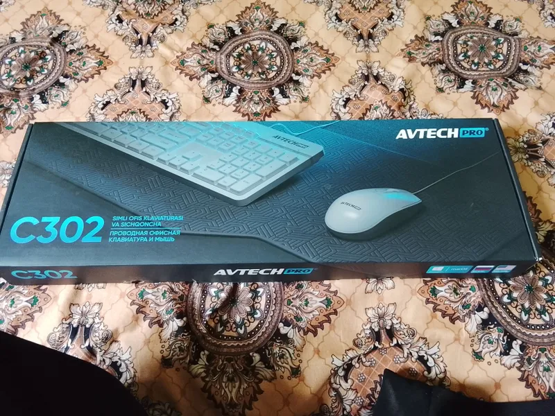 klaviatura Avtech pro sichqoncha bilan