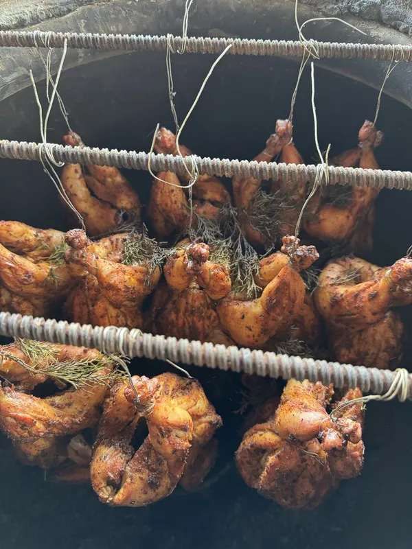 Tandir gosht va tovuq (joja)