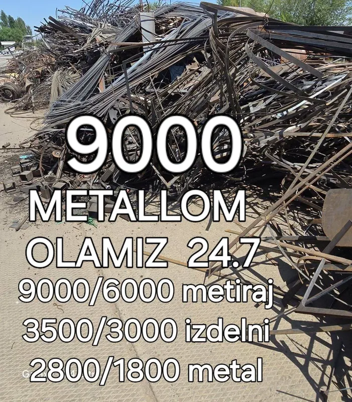 Metallom olamiz metalolom pererabotka 1 Metallom olamiz metalolom pererabotka 1