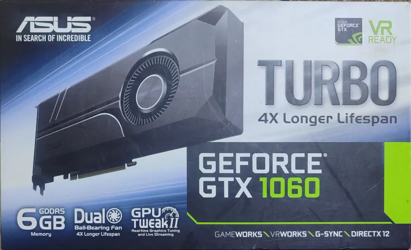 Видеокарта GTX 1060 6gb
