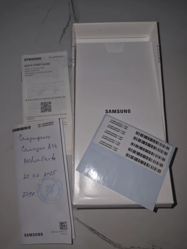 Samsung A34 6/128 ГБ 8 Samsung A34 6/128 ГБ 8