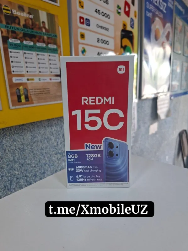Redmi 15C 4+4/128GB