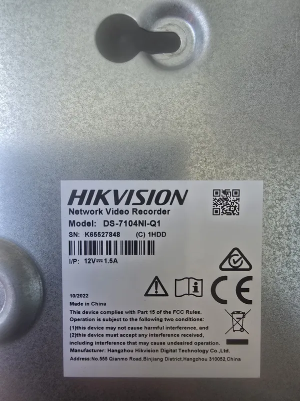 Видеорегистратор Hikvision ds-7104NI-Q1 1 — фото 1