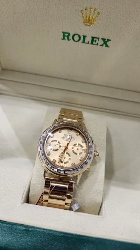 Женские золотые часы Rolex. — фото 3