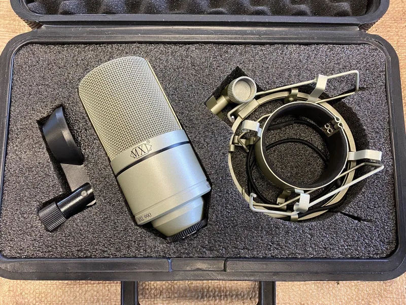 Микрофон и Аудио карта MXL 990 / M Audio 2x2