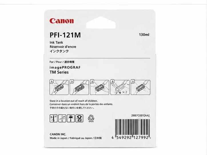 ! Картридж Canon PFI-121M Magenta для imagePROGRAF TM Series — фото 2
