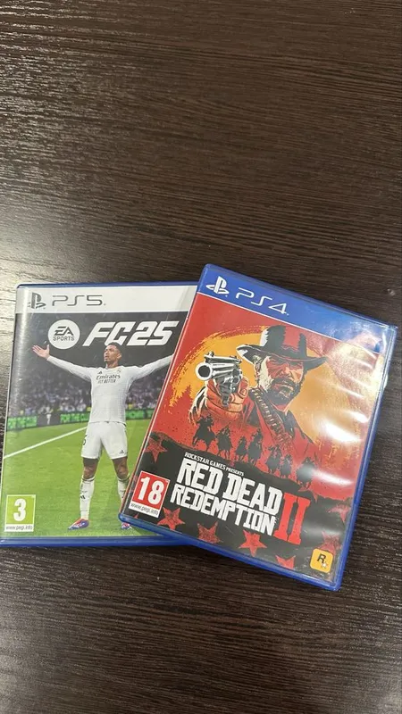 Игры playsation red dead redemption, fifa 25