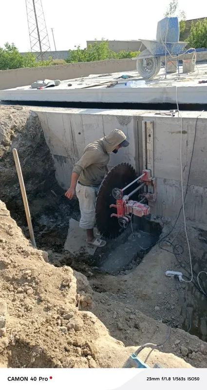 Beton kesish eshik ochish 4