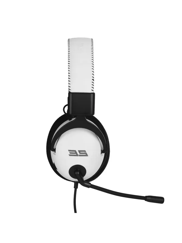 Игровые наушники 2E GAMING HG310 V2, полноразмерные, 40 мм, закрытые, разъем 3.5 мм mini-jack, белые — фото 3