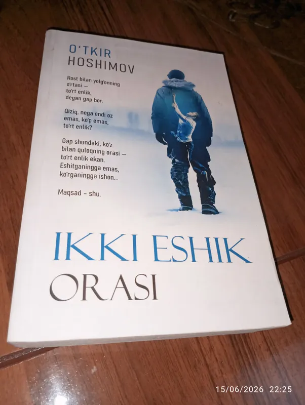 Hayotiy va ta'sirli roman. Narxi kelishiladi. 1