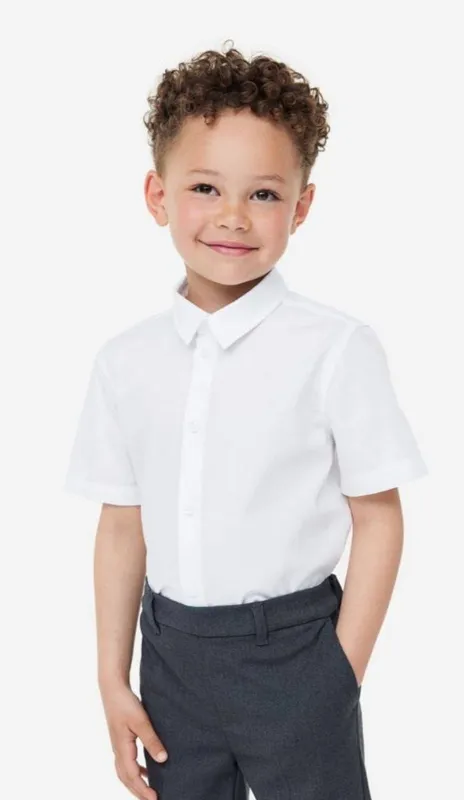 Рубашка H&M белая в НАЛИЧИИ