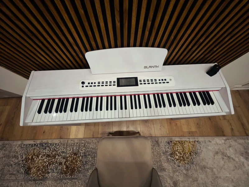 Piano BLANTH BL-8825 PVC WH, 88-key, пианино 2