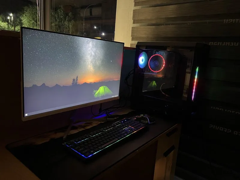 Игровой ПК i5-10400F / GTX 1050 Ti 4GB / 16GB RAM / SSD / 27” Монитор 6