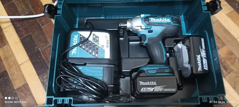 Ударный гайковёрт Makita,с набором ударных головок. — фото 2