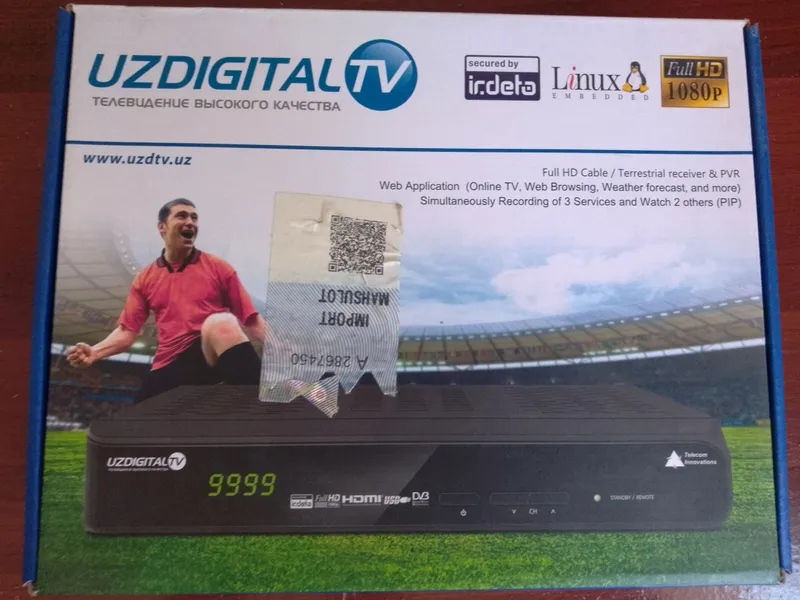 Тюнер (ресивер) UzdigitalTV Full HD Тюнер (ресивер) UzdigitalTV Full HD