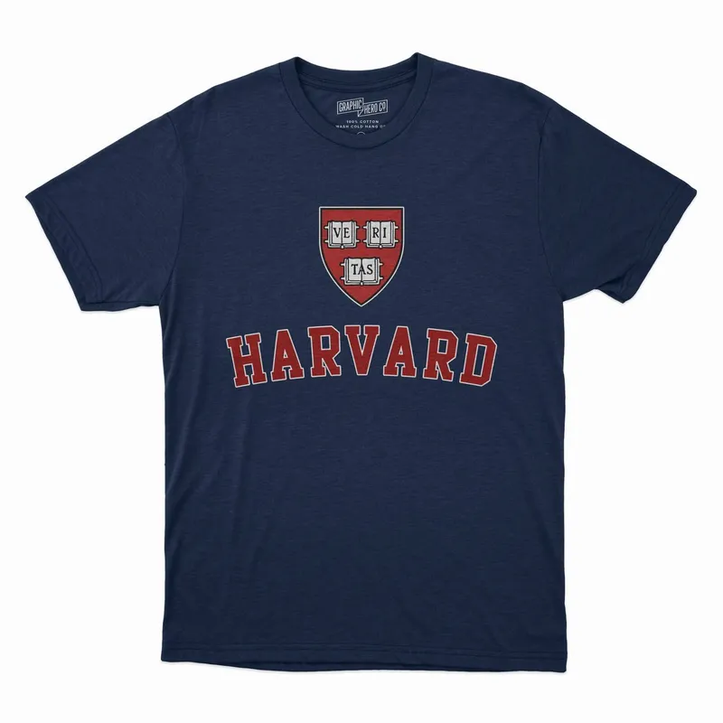 Harvard, Stanford Принти Тушган Оверсайз Футболка