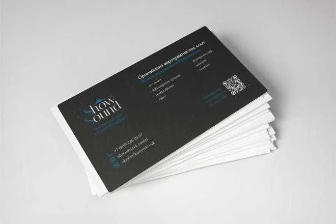 Vizitka — lux 350gsm qalin karton, tez va sifatli — фото 7