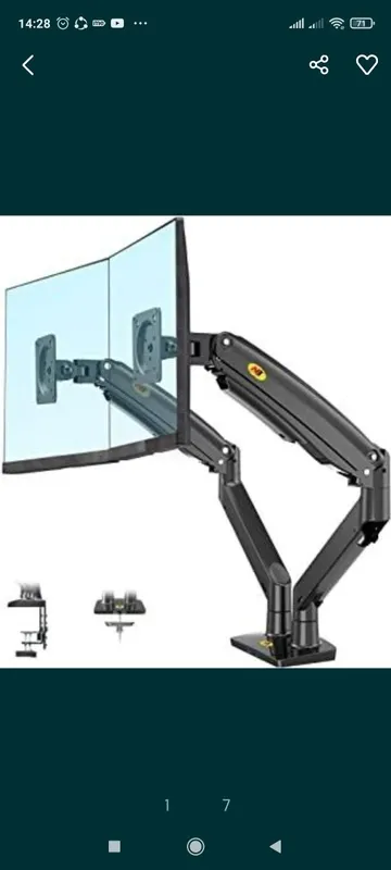 Кронштейн для монитора и ноутбука ,Skill tech 0240 13/32 дюймов — фото 2