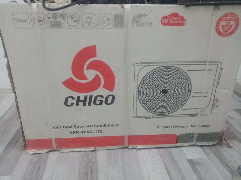 Konditsioner chigo yangi karobka