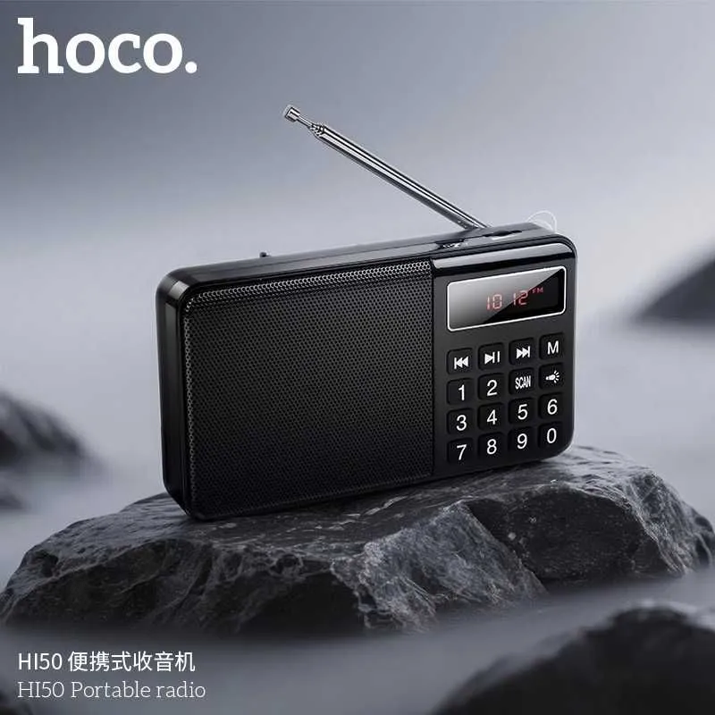Hoco HI50 Беспроводная Портативное FM Радио поддерживает Bluetooth 5.3 — фото 1