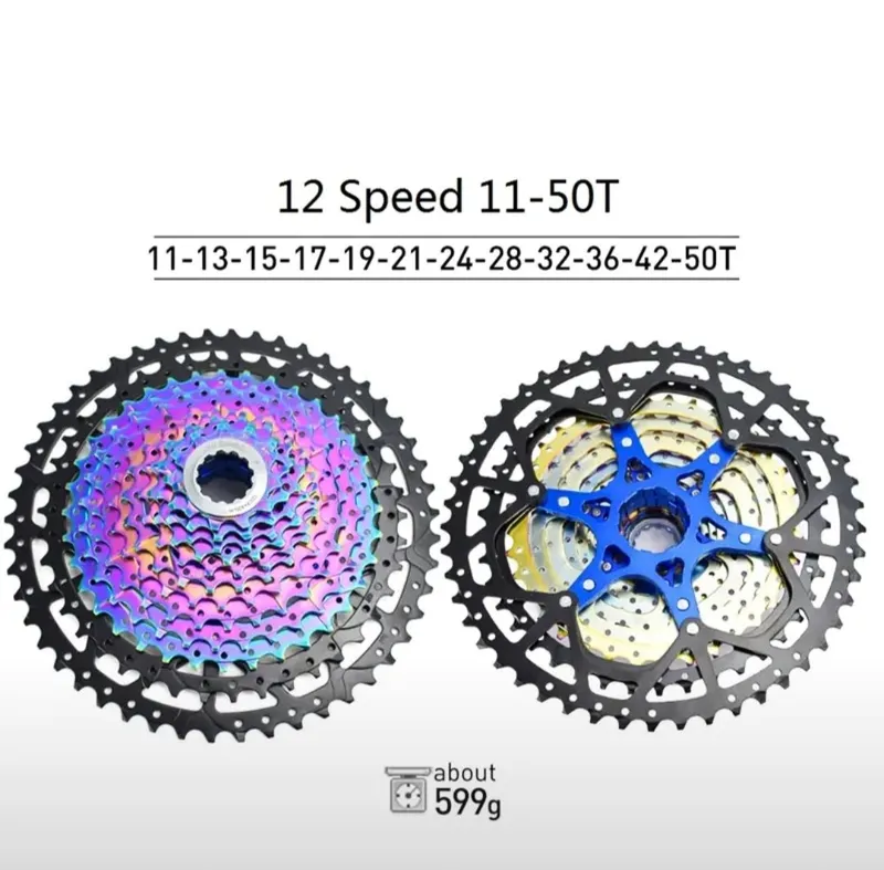 Velosiped kassetasi 11/50 HG Shimano oil slick 1 Velosiped kassetasi 11/50 HG Shimano oil slick 1