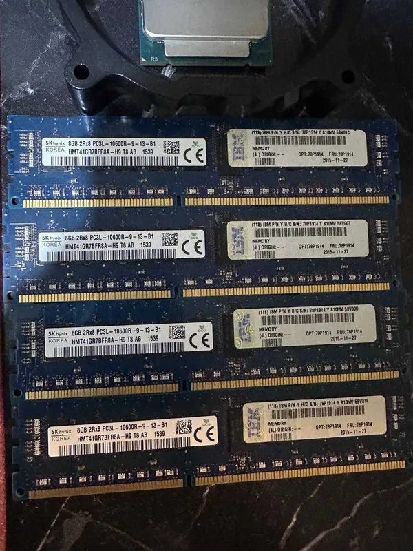 Мощные 12 ядерные комплекты x99 +2673v3 + озу 32 гб ддр3 + куллер — фото 1