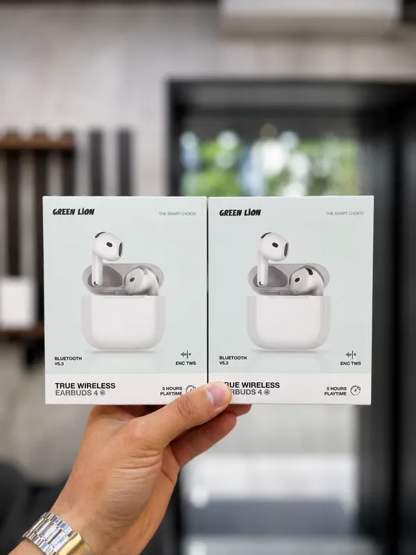 Green Lion Earbuds 4 simsiz quloqchinlari 2 Green Lion Earbuds 4 simsiz quloqchinlari 2