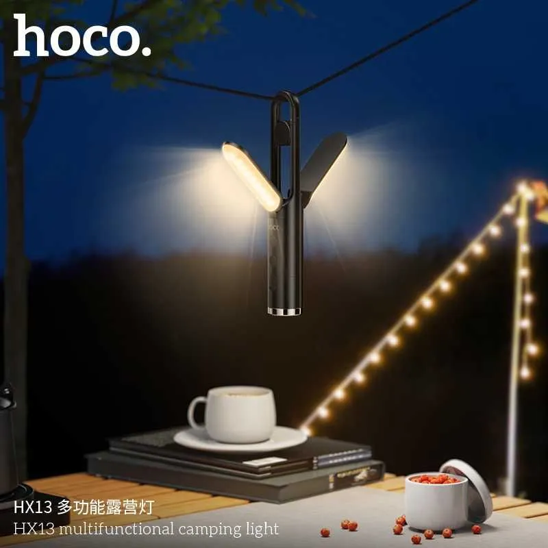 Hoco HX13 Outdoor Lamp Многофункциональная походная лампа для кемпинга 1