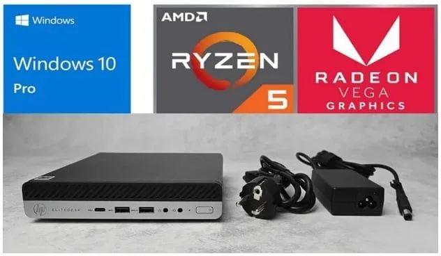 Мини пк hp AMD Ryzen 5 PRO 3400GE, ddr4, как новый. Есть количество