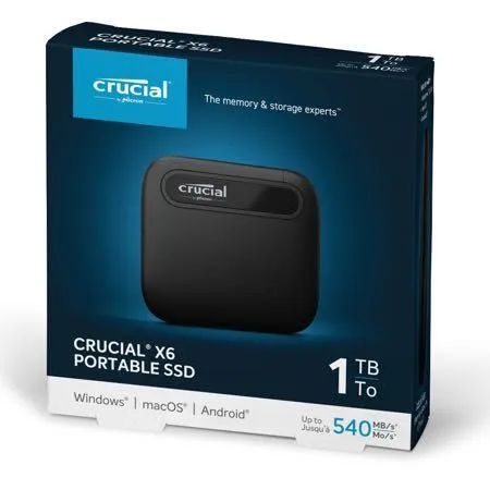 Crucial X6 Portable SSD 1 TB ( Внешний )