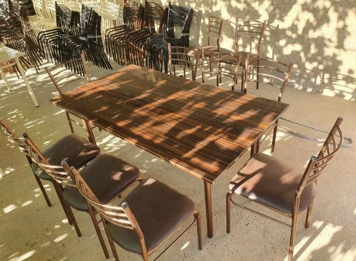 Kafe va uy uchun ideal temir stol-stul — sifatli, — фото 5