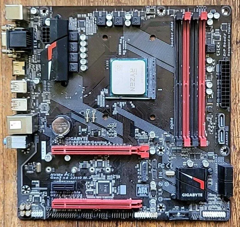 Комплект Gigabyte B350M-GAMING 3 + AMD Ryzen 5 3500X
