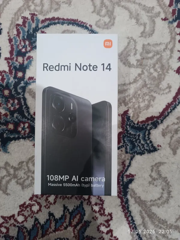 Redmi note 14 midnight blacj