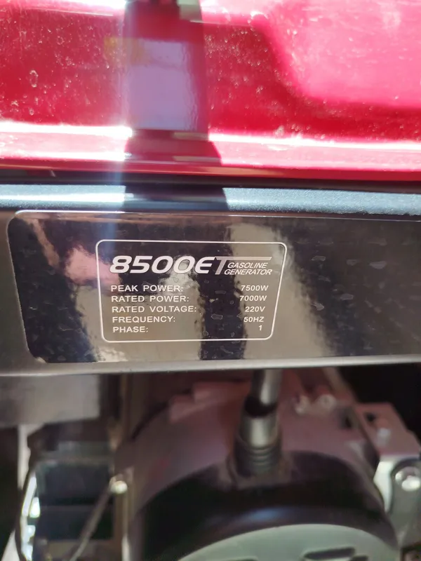 WEMA 8500 Generator 5 WEMA 8500 Generator 5
