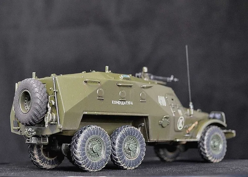 Сборная модель-Боевая машина РС30 "Град" на базе Урал-375Д AVD models — фото 2