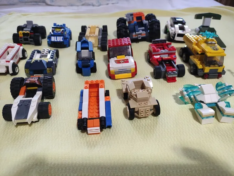 Turli xil Lego mashinkalar 2