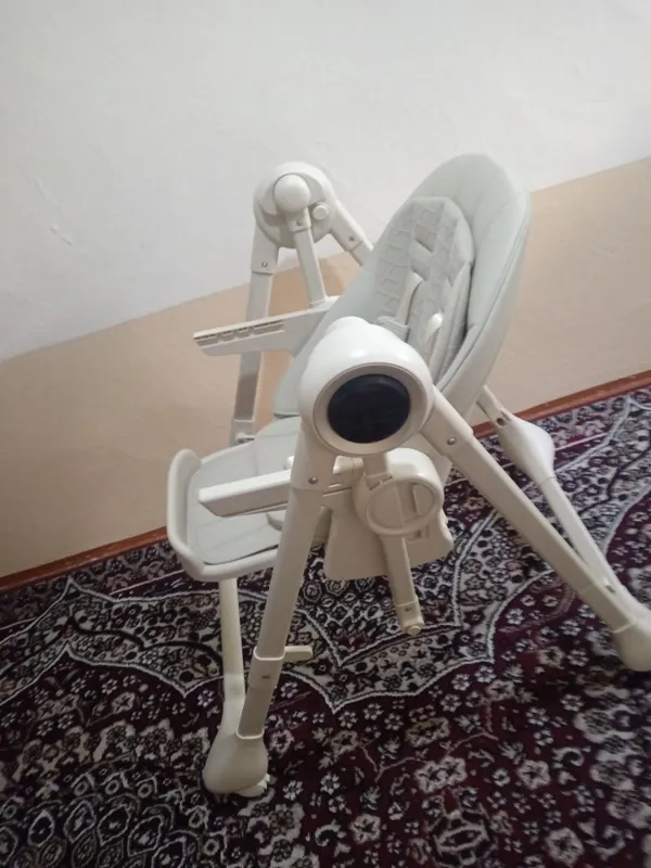 Kidilo 2v1 elektr tebratgich va ovqatlanish stuli. — фото 7