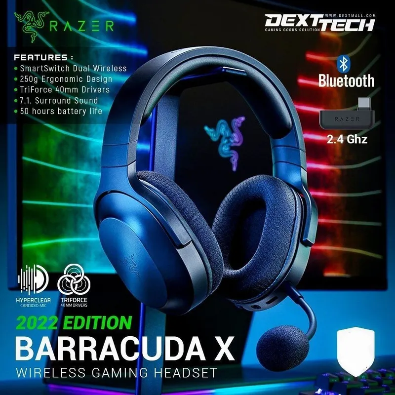 Razer barracuda x 2022 Наушники Беспроводные 5 Razer barracuda x 2022 Наушники Беспроводные 5